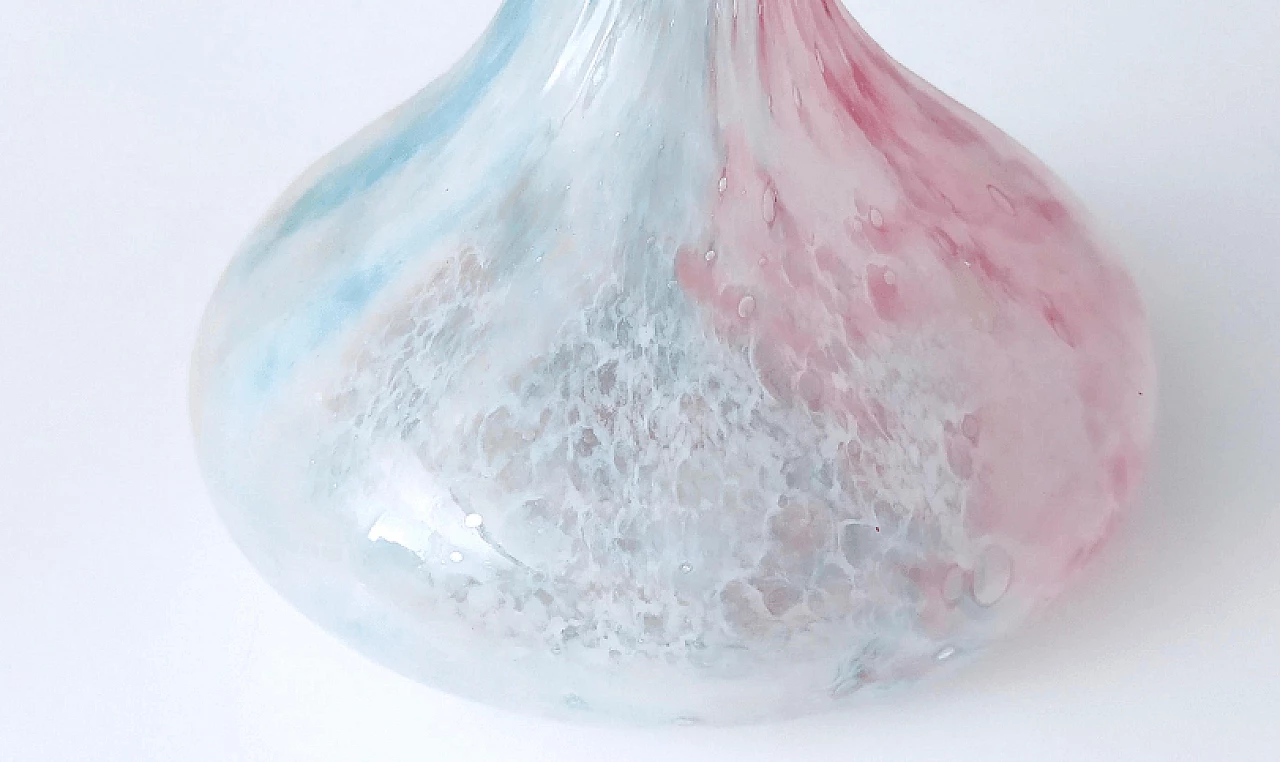 Multicolor Murano glass vase, 1960s 10