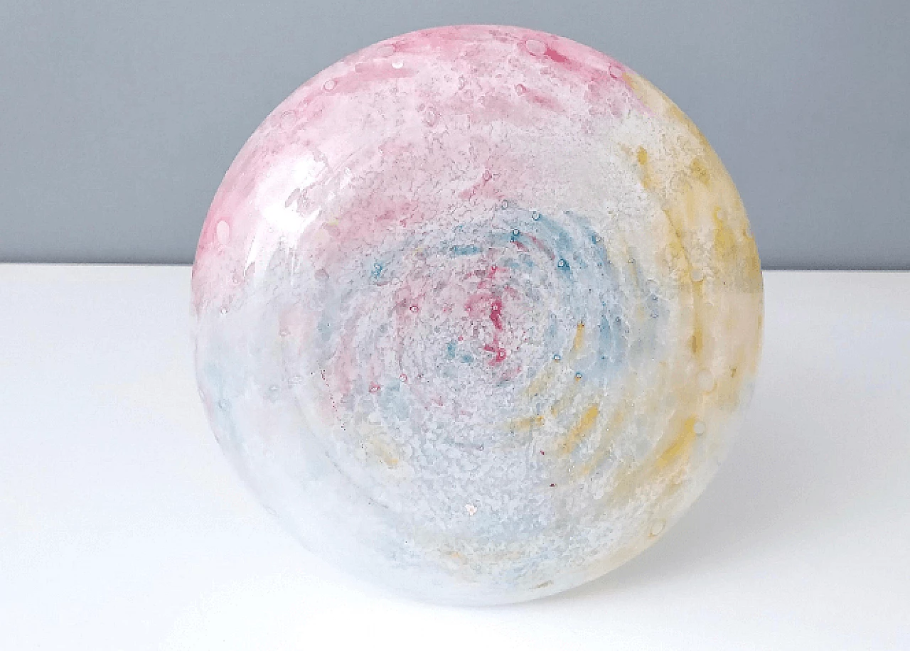 Multicolor Murano glass vase, 1960s 12