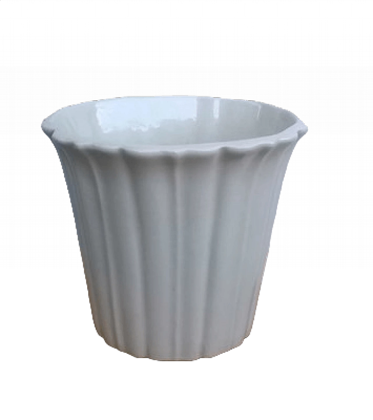 White ceramic vase by Gio Ponti for Richard Ginori, 1930s 6