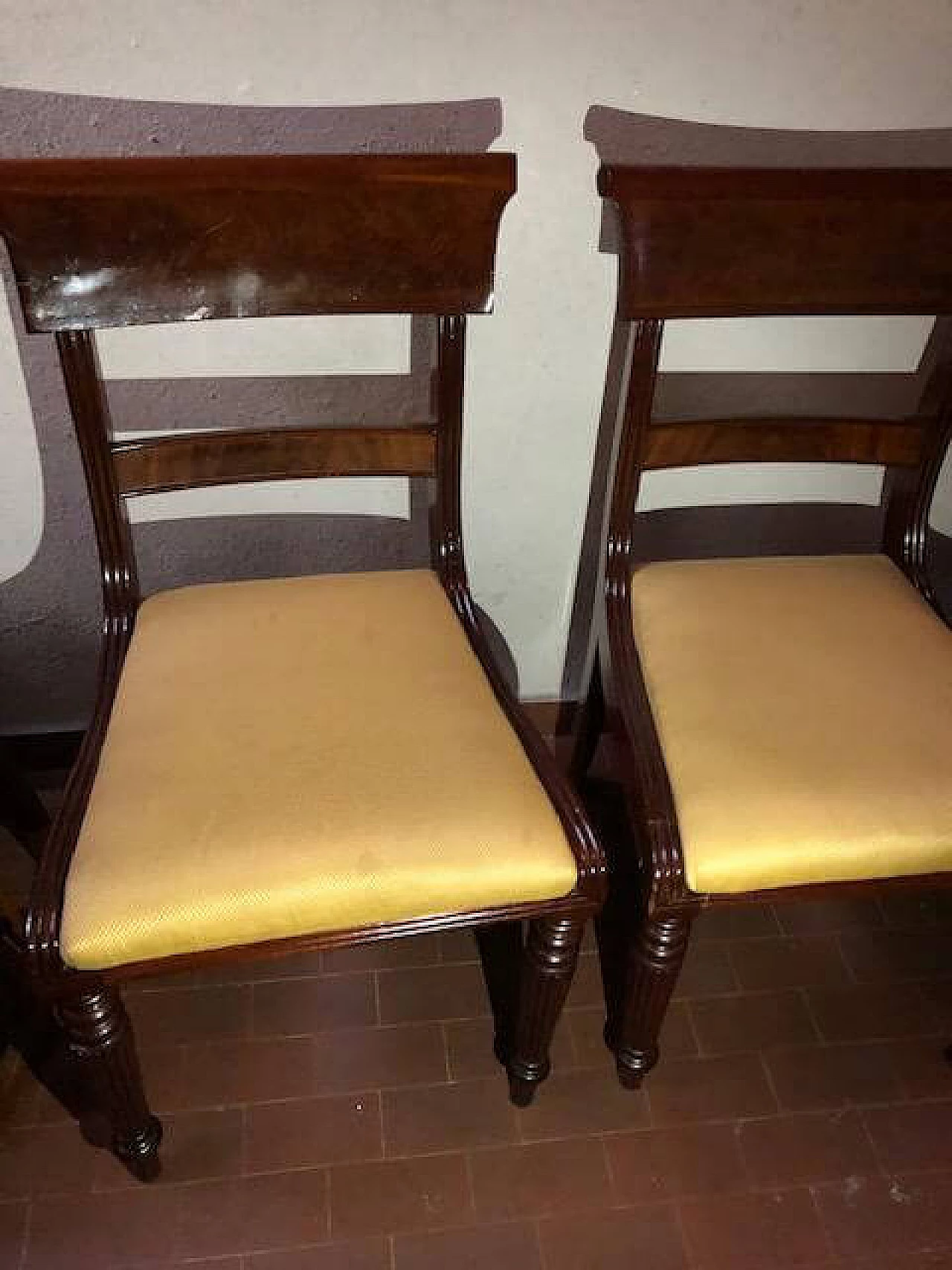 6 Mahogany chairs, early 20th century 6