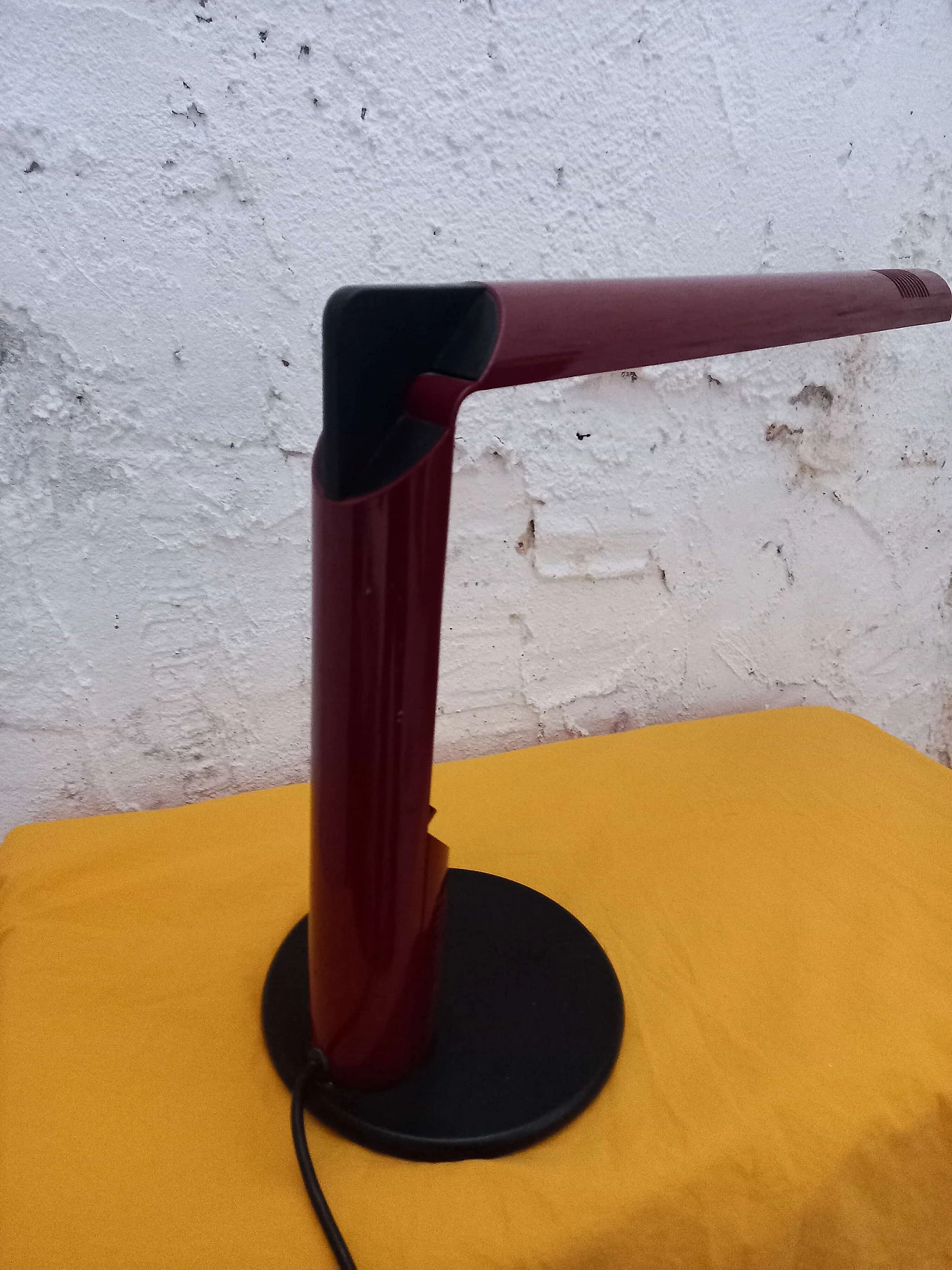 Abele lacquered metal table lamp by Gianfranco Frattini for Luci, 1979 3
