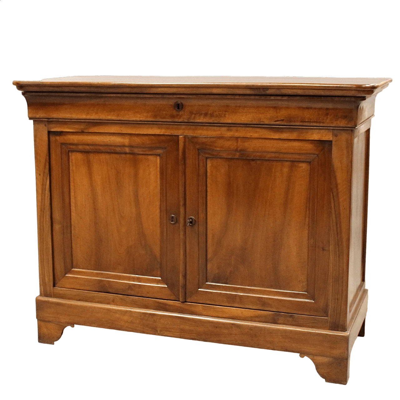 Credenza cappuccina Luigi Filippo in noce, metà '800 10