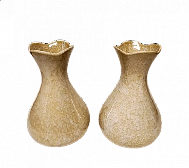 Pair of ceramic vases by Antonia Campi for S.C.I. Laveno, 1950s