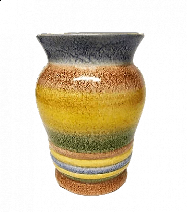 Vaso futurista di Diulgheroff Nicolaj per MGA Albisola, anni '30