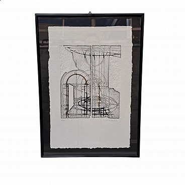 Incisione di Walter Valentini, 1988