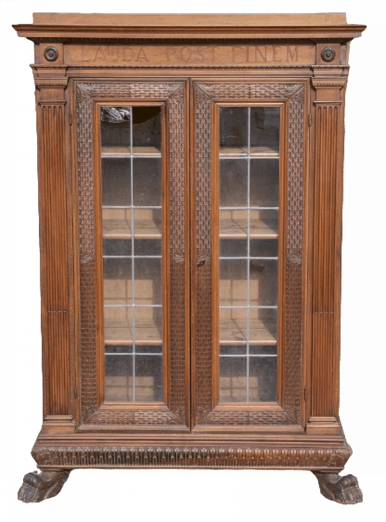 Wood and glass sideboard, 1920s 8