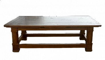 Former solid wood game table, late 19th centurys
