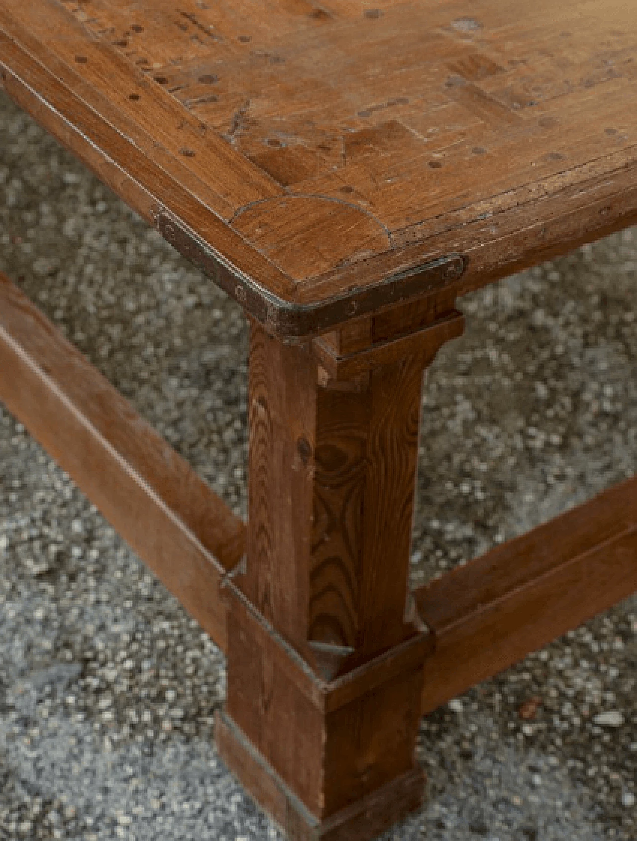 Former solid wood game table, late 19th centurys 6