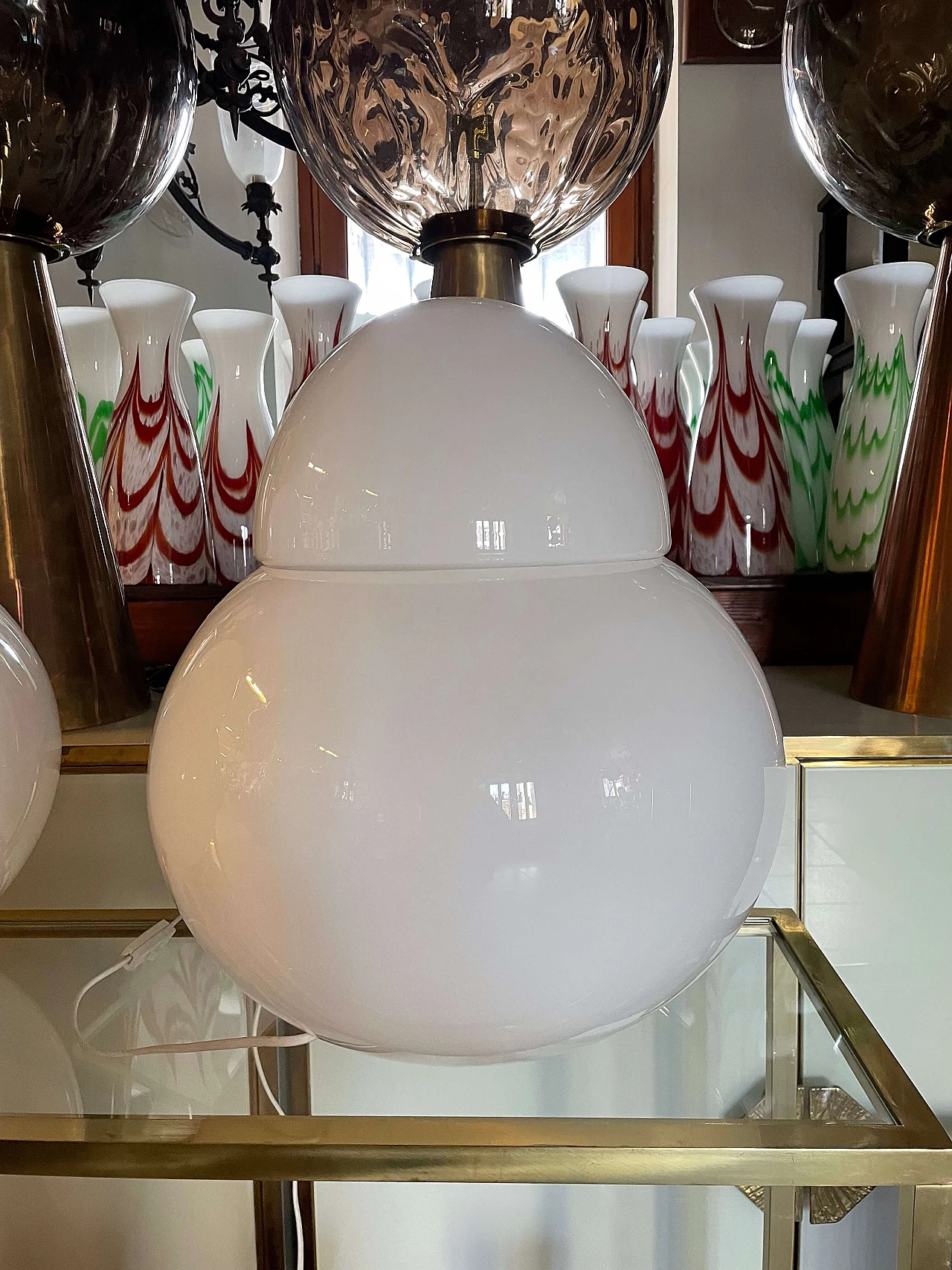 Daruma table lamp by Sergio Asti for Fontana Arte, 1960s 2