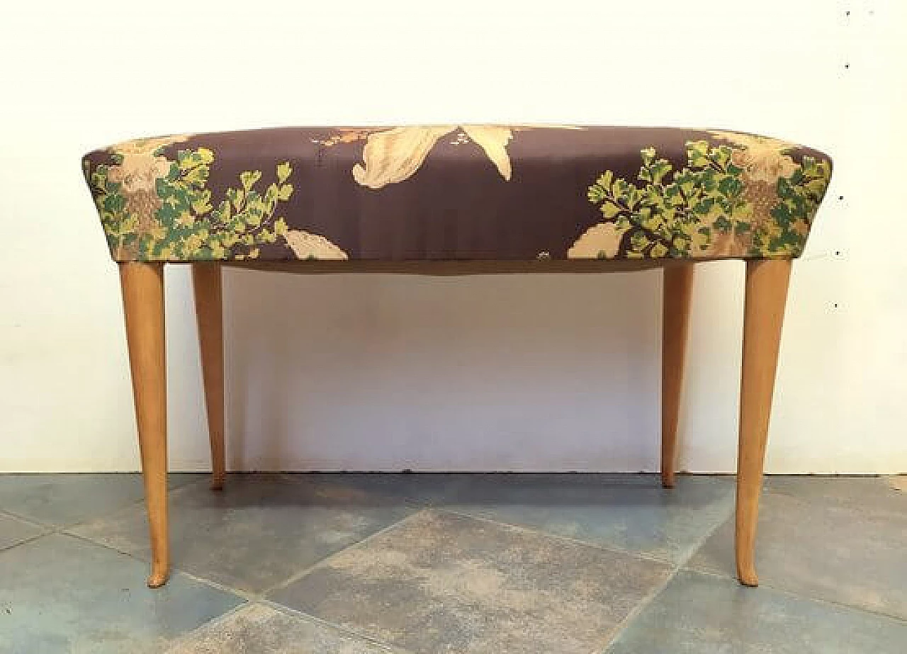 Fabric bench attributed to Osvaldo Borsani, 1940s 1