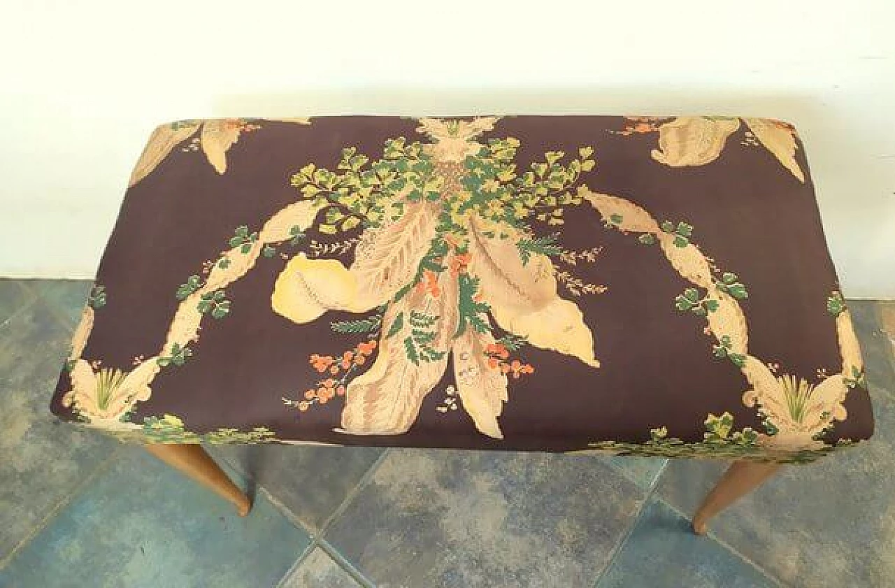 Fabric bench attributed to Osvaldo Borsani, 1940s 6