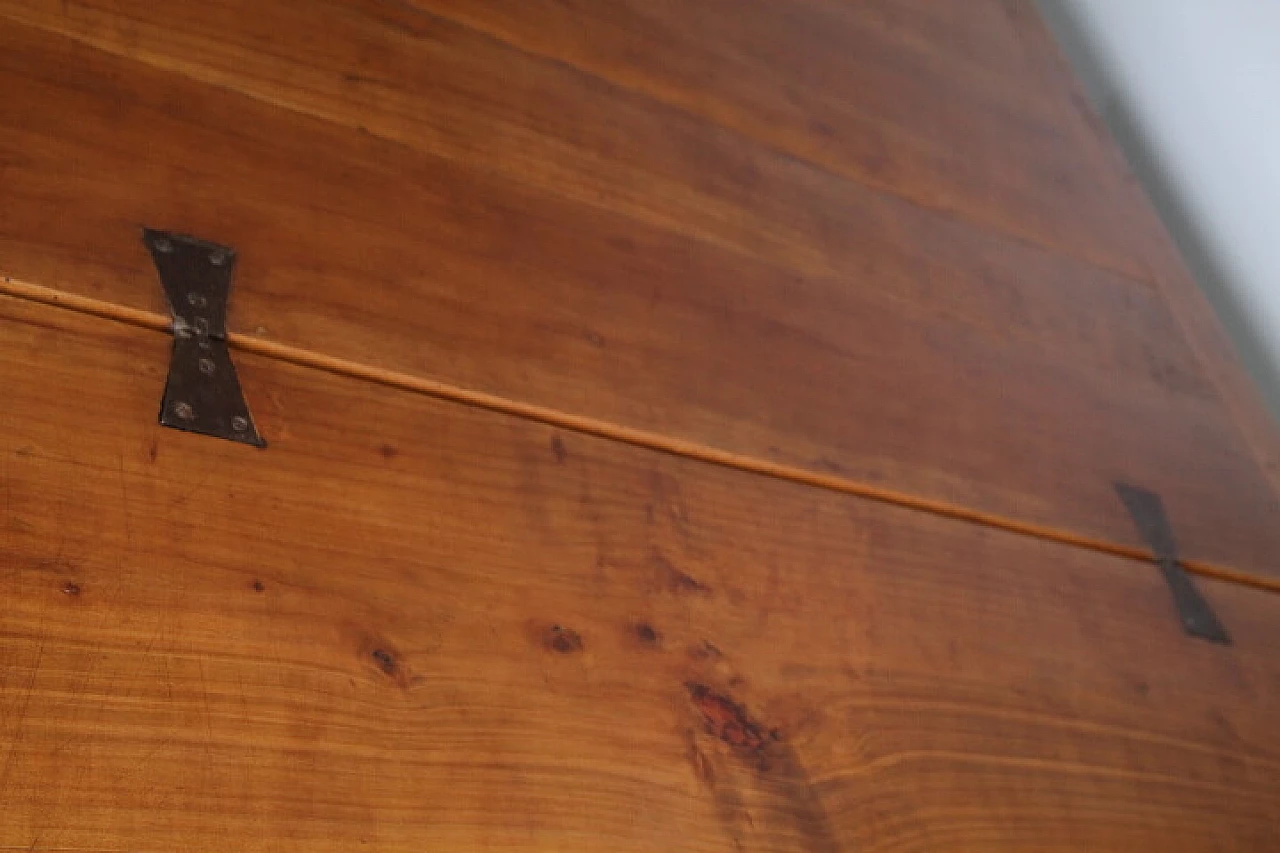 Tavolo allungabile Luigi Filippo in ciliegio massello, metà '800 20