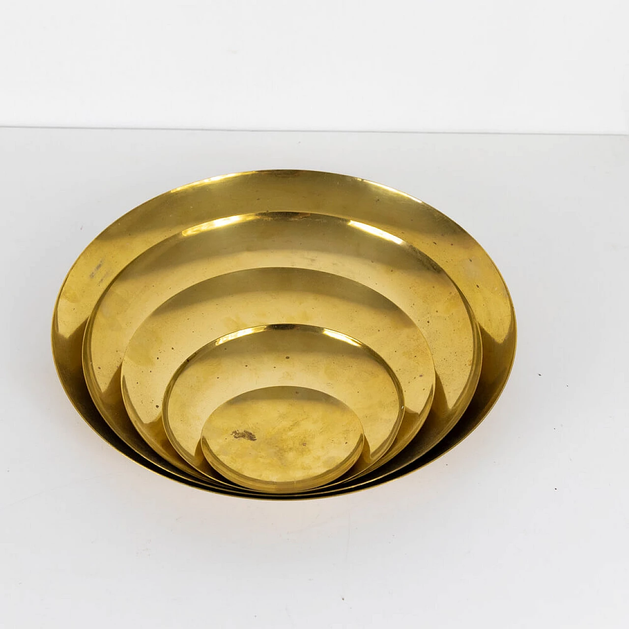 5 Centrotavola in ottone, anni '50 2