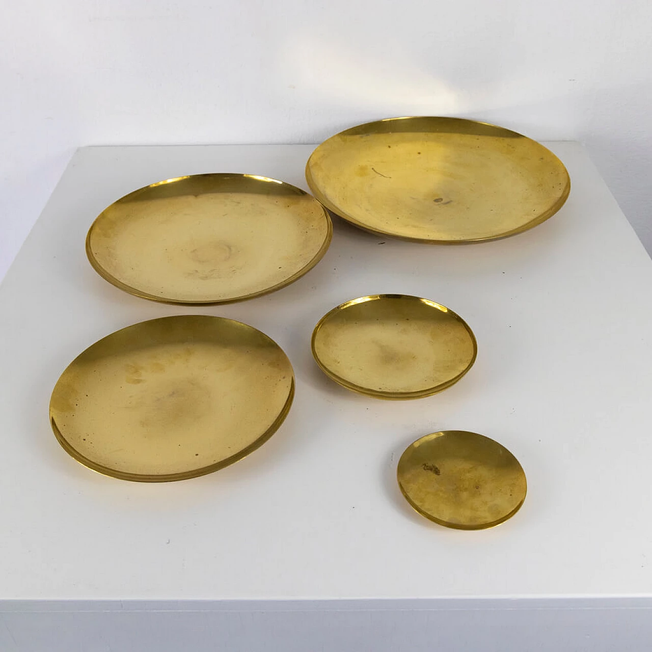 5 Centrotavola in ottone, anni '50 6