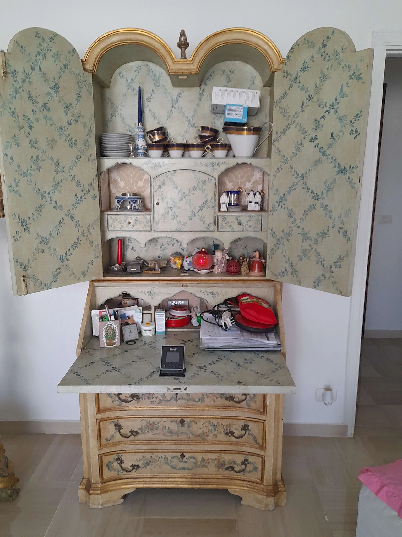 Trumeau dipinto e laccato, anni '20 1311537