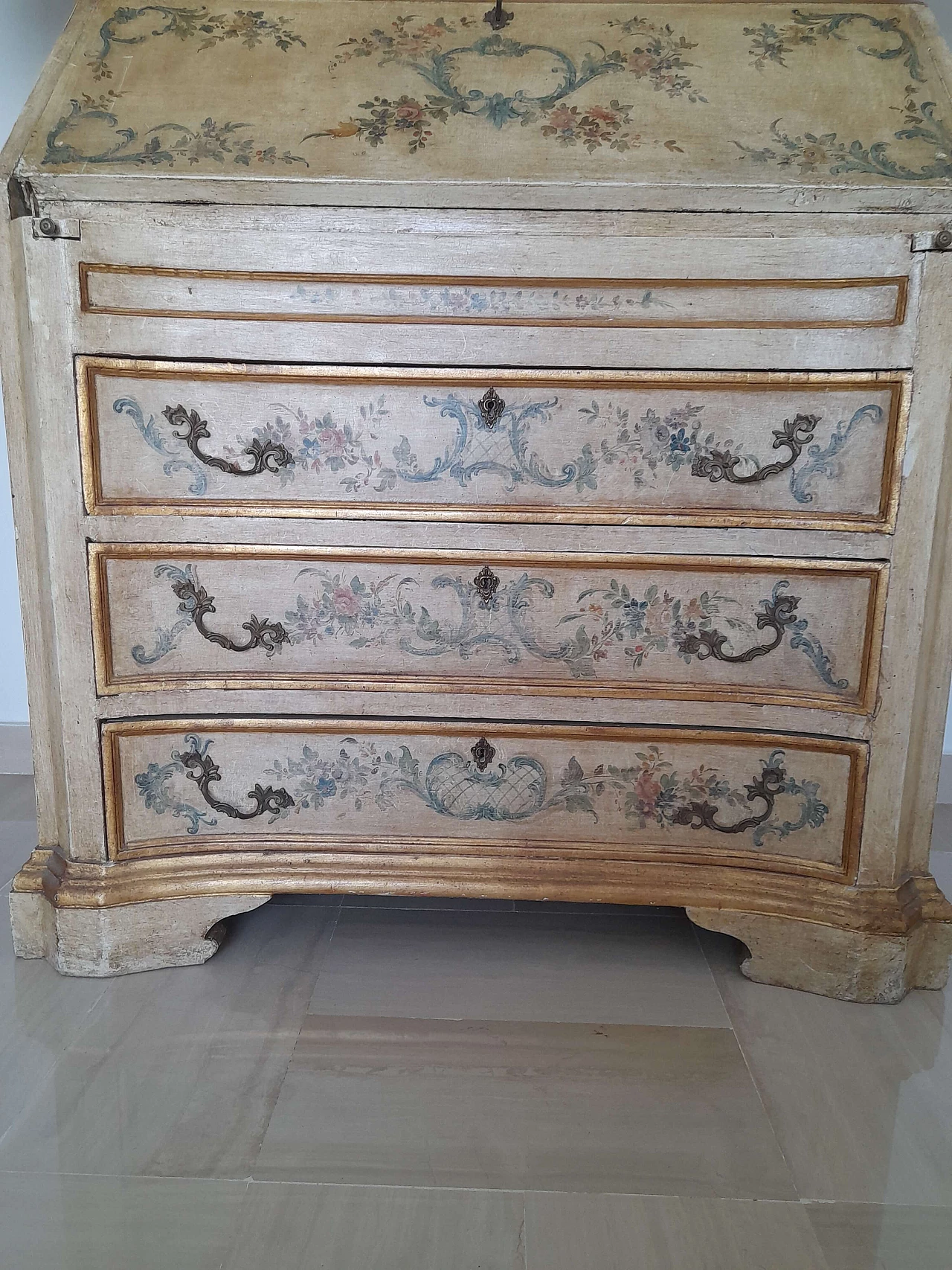 Trumeau dipinto e laccato, anni '20 1311540