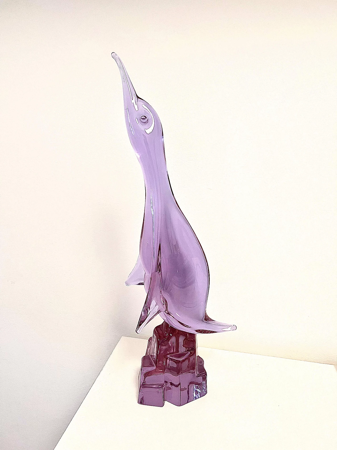 Scultura di pinguino in alessandrite di Licio Zanetti, anni '70 2