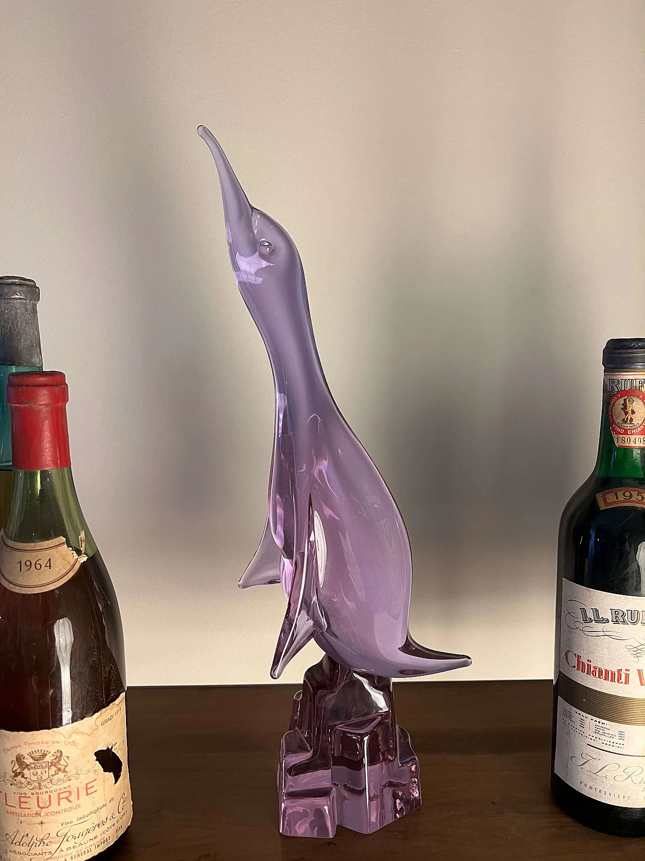 Scultura di pinguino in alessandrite di Licio Zanetti, anni '70 7