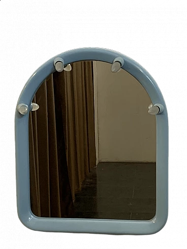 Specchiera in plastica con raccordi illuminanti per Carrara & Matta, anni '70