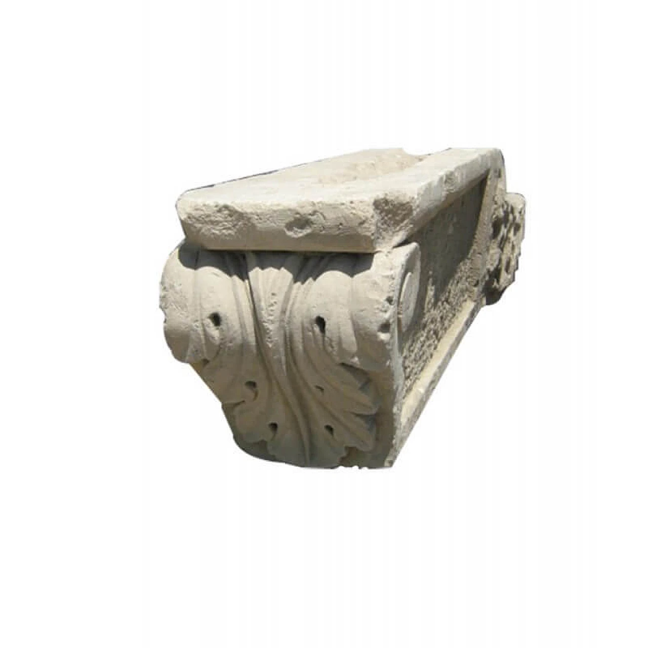 Carved stone barbacane, 18th century 2