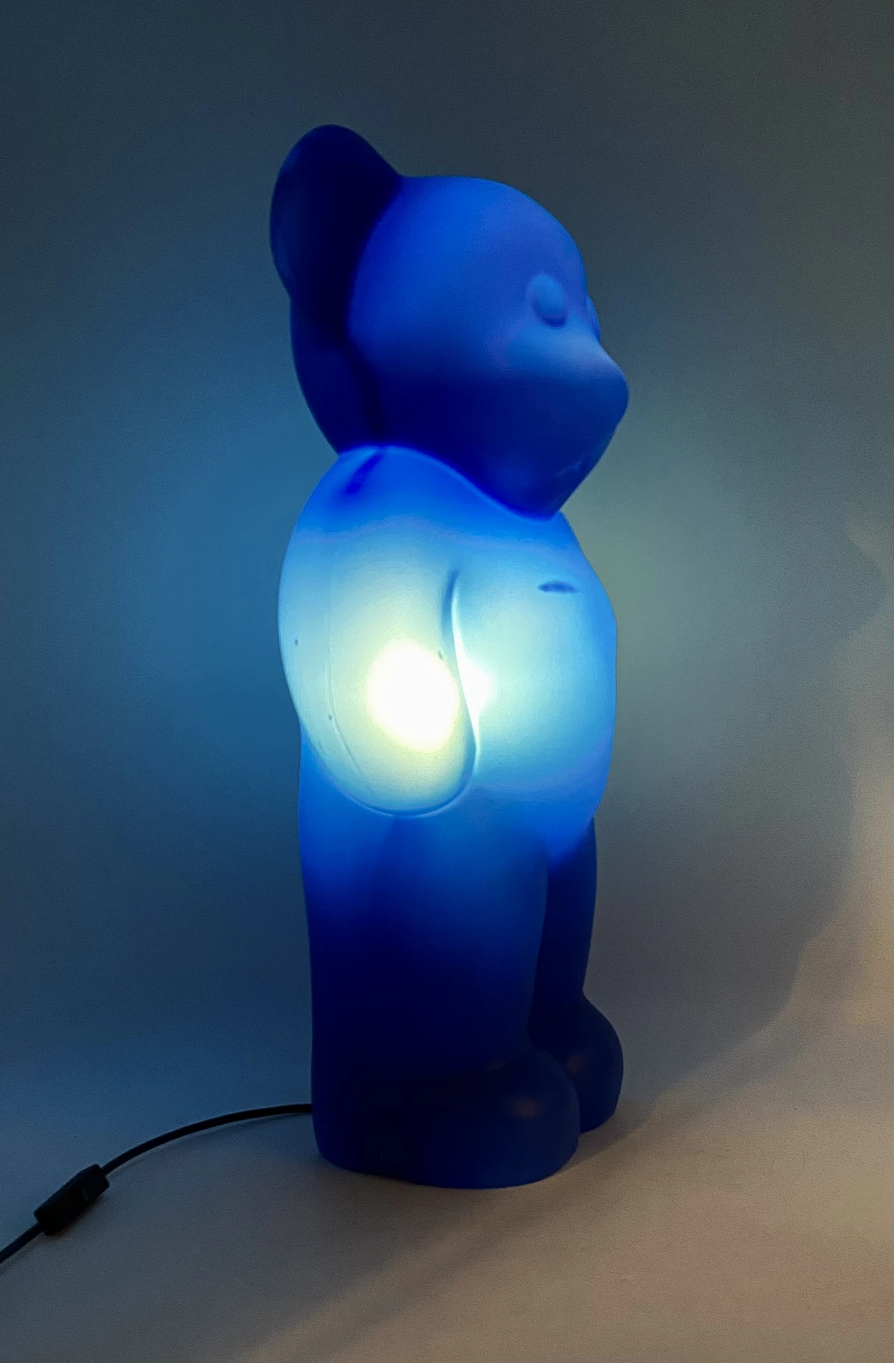 Blue Bear lamp by Heinz Klein for Elmar Flötotto, 1990s 18