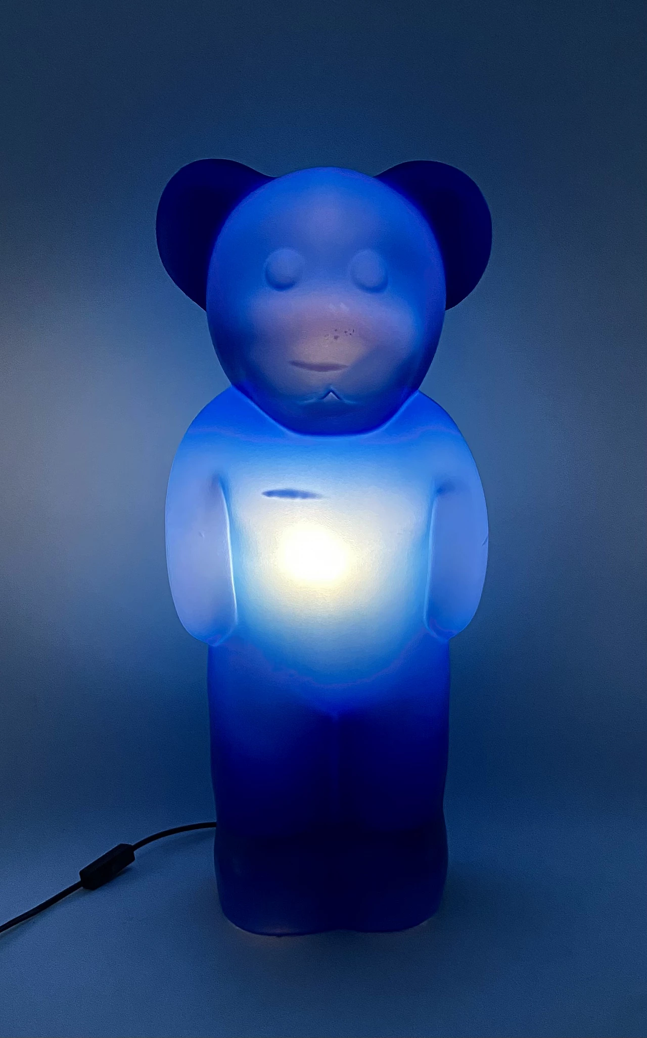 Blue Bear lamp by Heinz Klein for Elmar Flötotto, 1990s 19