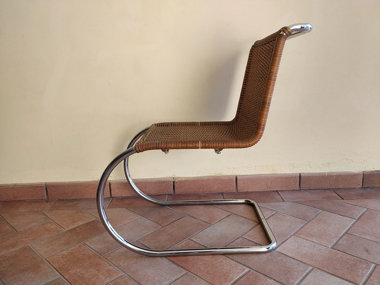 3 Sedie MR10 di Ludwig Mies van der Rohe per Thonet, anni '60 4