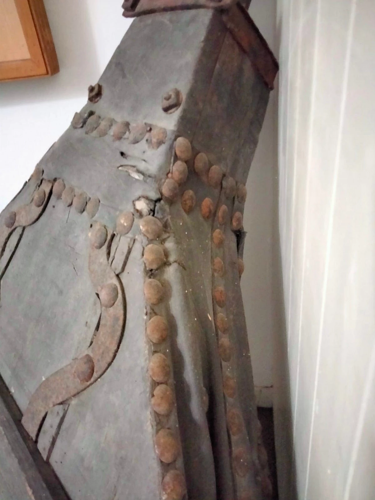 Mantice da fabbro in legno e cuoio, metà '800 3