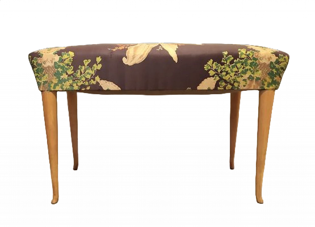 Fabric bench attributed to Osvaldo Borsani, 1940s 9