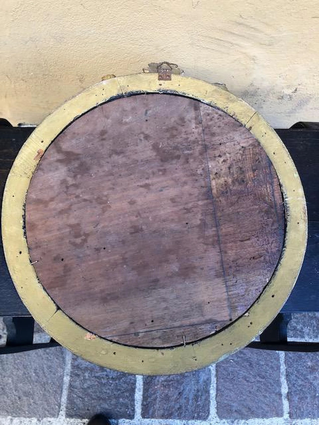 Portrait of a newborn child, oil on panel, 1930s 3