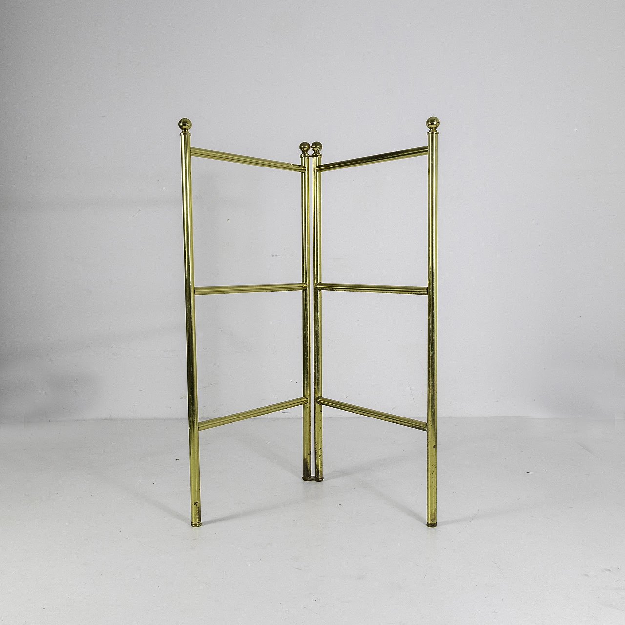 Brass towel rack by Valentino, 1970s 2