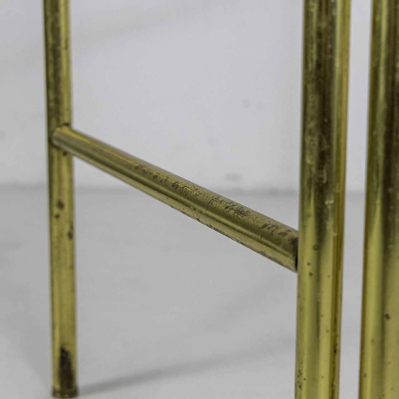 Brass towel rack by Valentino, 1970s 7