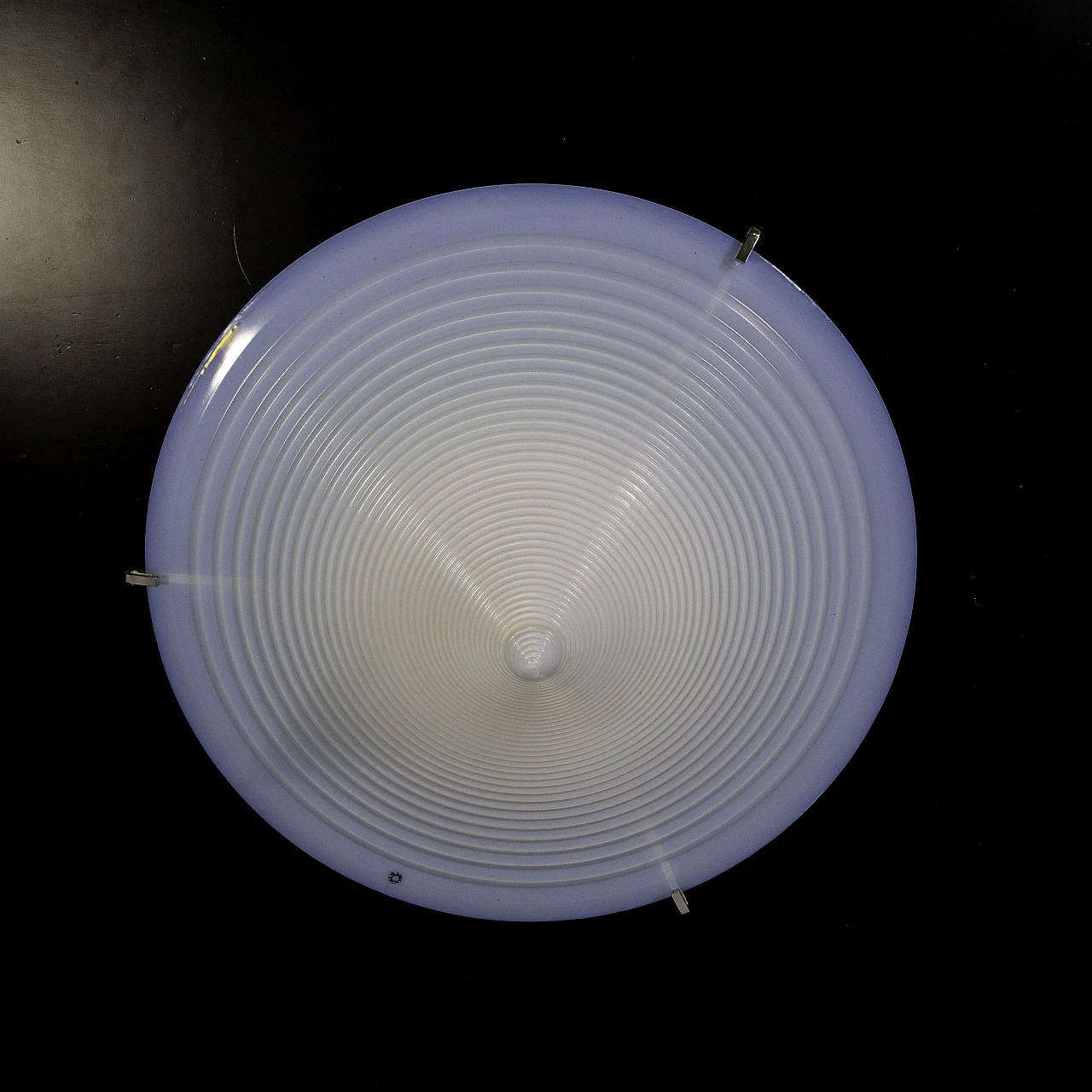 Plafoniera in vetro sfumato di Leucos, anni '60 2