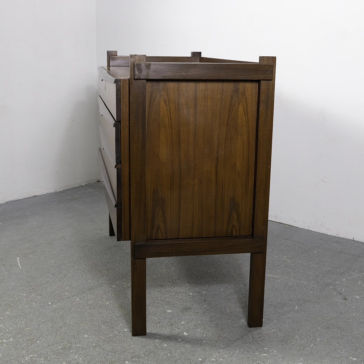 Teak wood chest of drawers, 1960s 5
