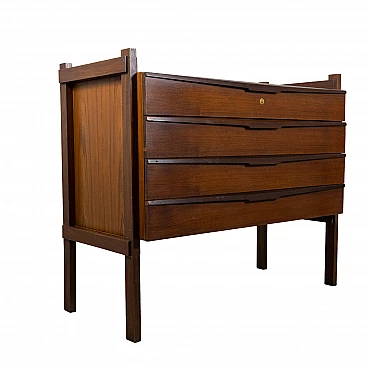 Teak wood chest of drawers, 1960s