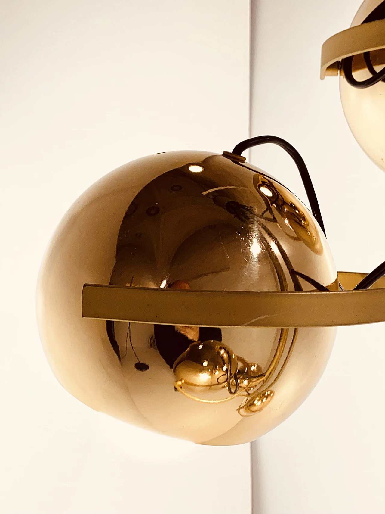 Five-light Space Age chandelier by Goffredo Reggiani, 1960s 8
