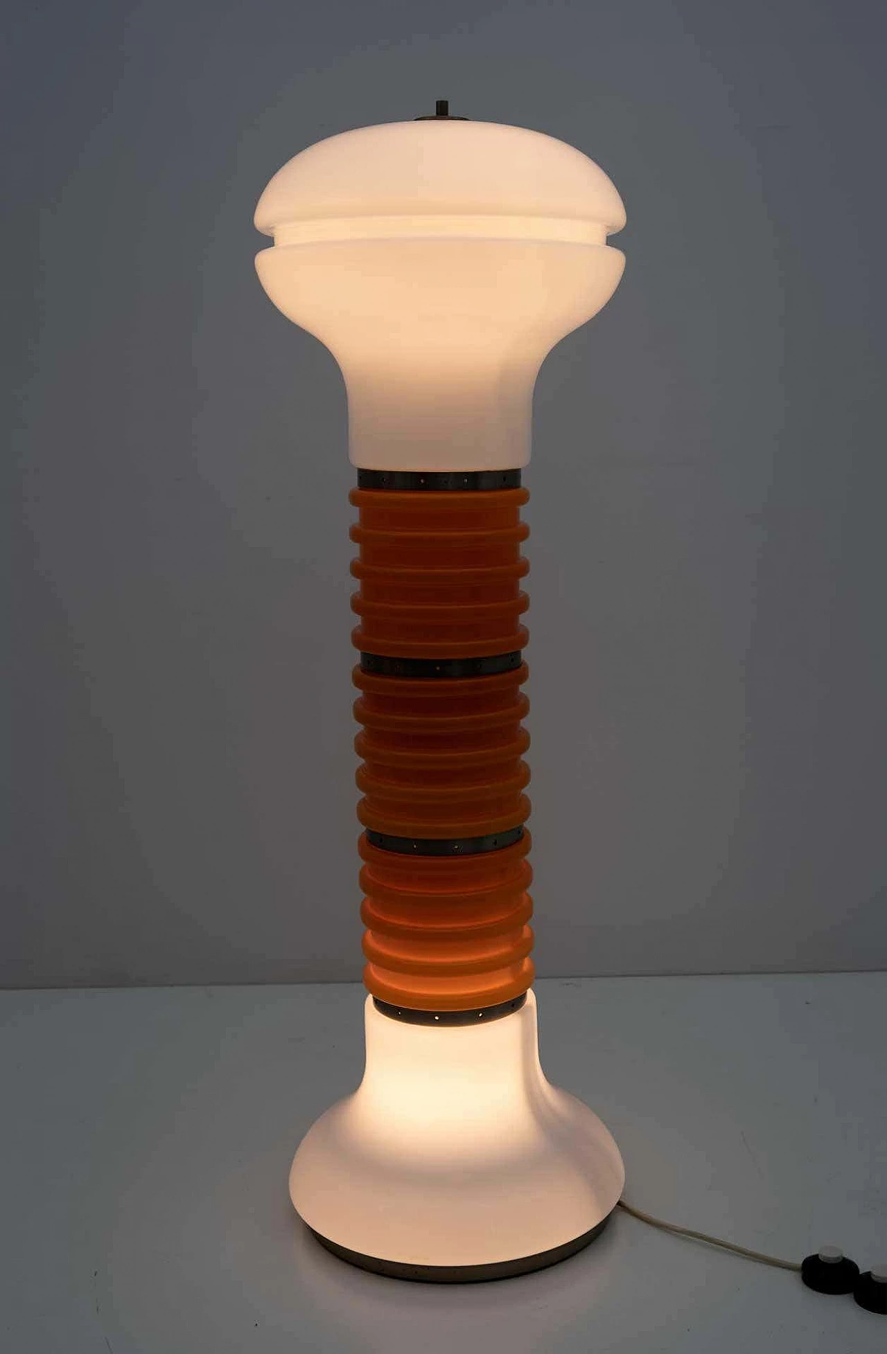 Birillo Murano glass floor lamp by Carlo Nason for Mazzega, 1970s 6