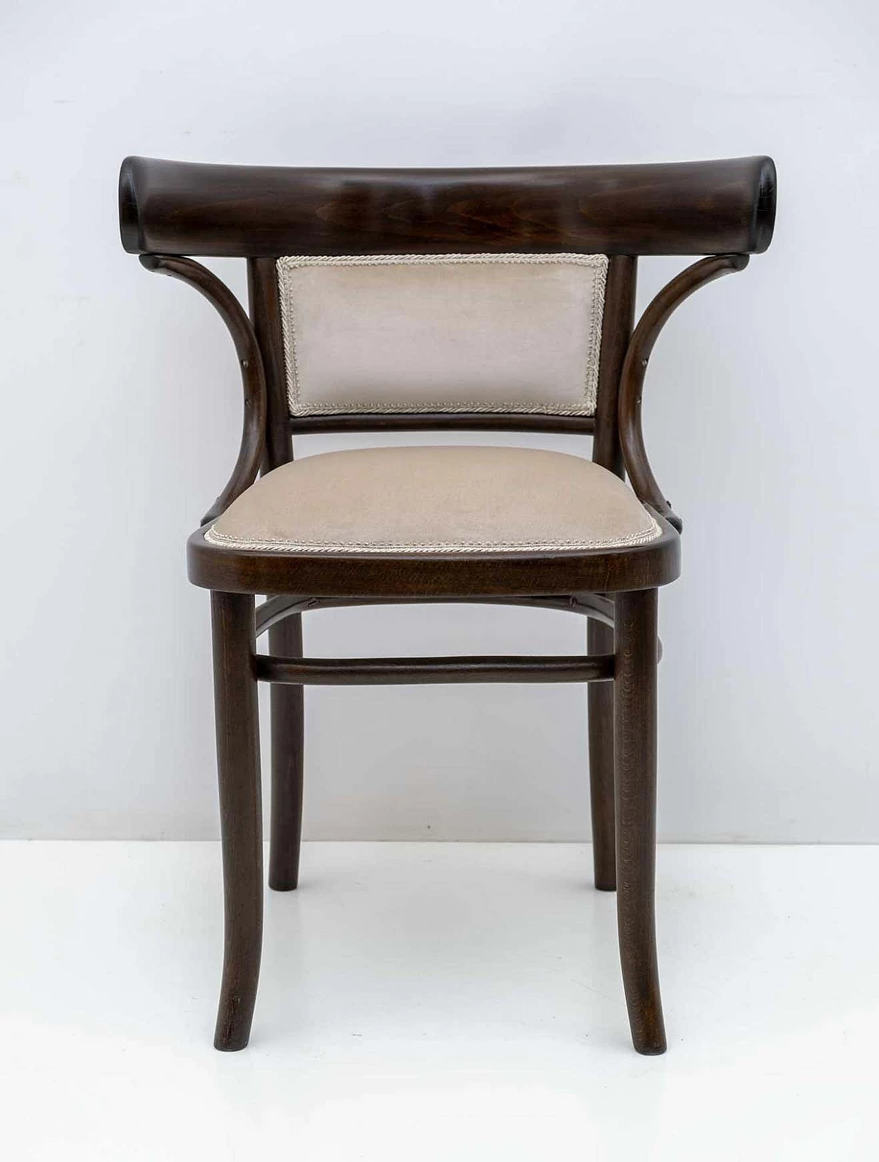 Sedia Thonet in faggio curvato con braccioli, anni '20 2