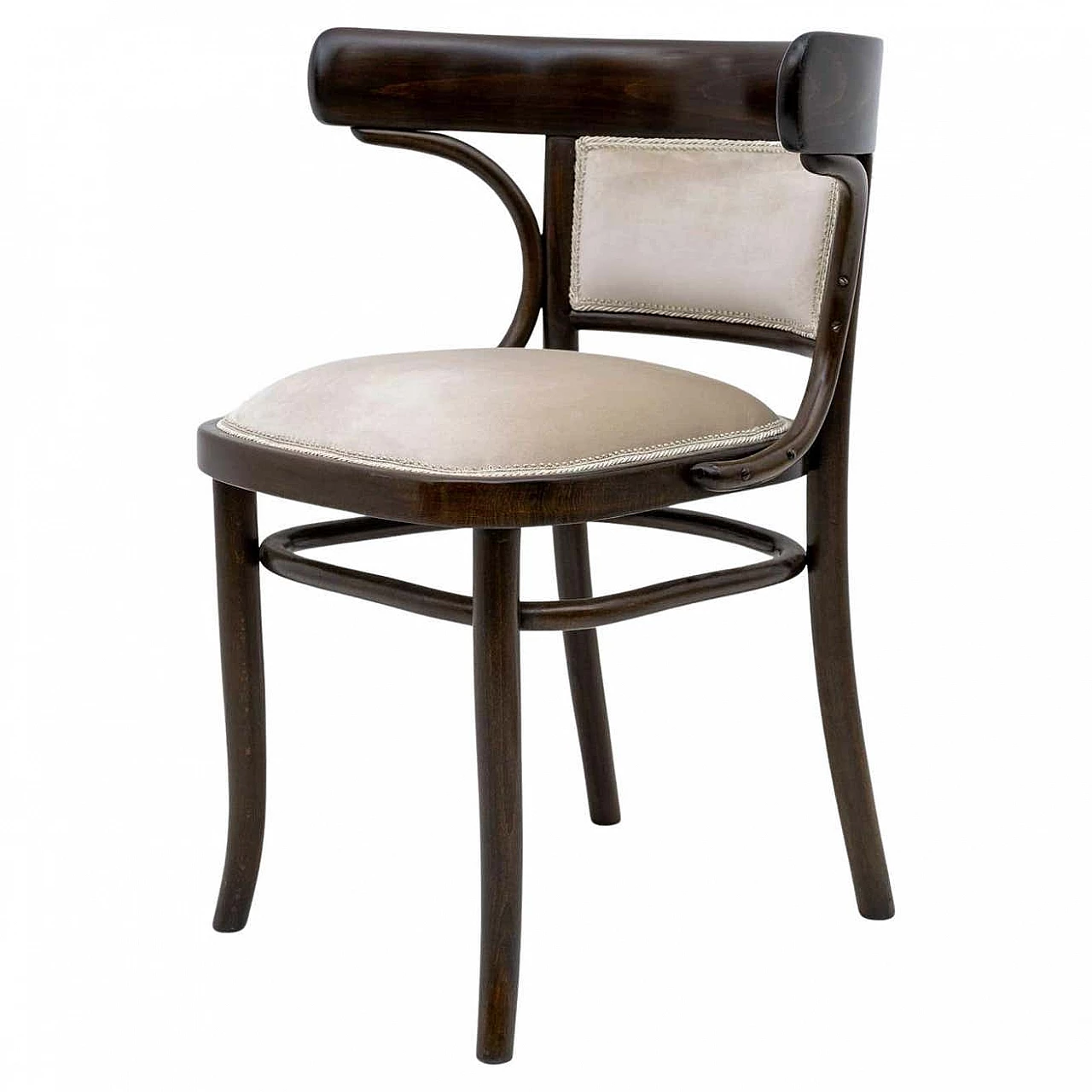 Sedia Thonet in faggio curvato con braccioli, anni '20 8