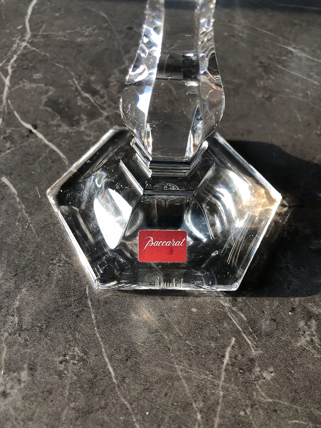 Candeliere in cristallo di Baccarat, anni '80 4