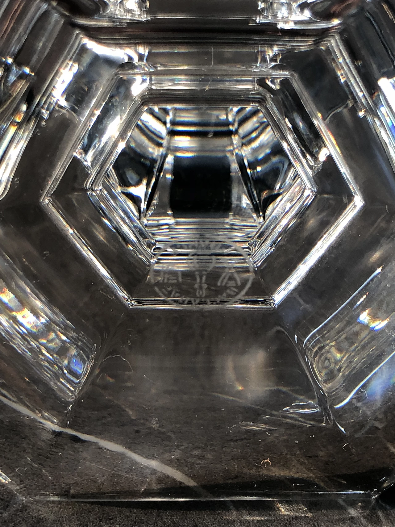 Candeliere in cristallo di Baccarat, anni '80 5