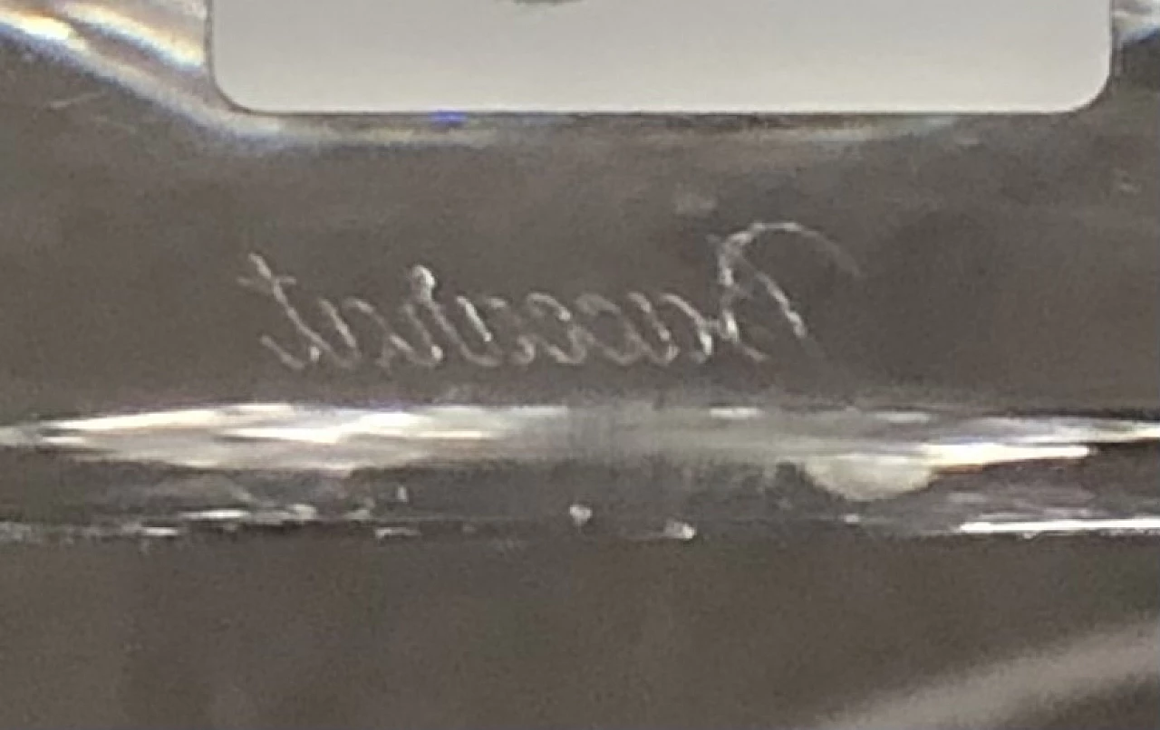 Candeliere in cristallo di Baccarat, anni '80 7