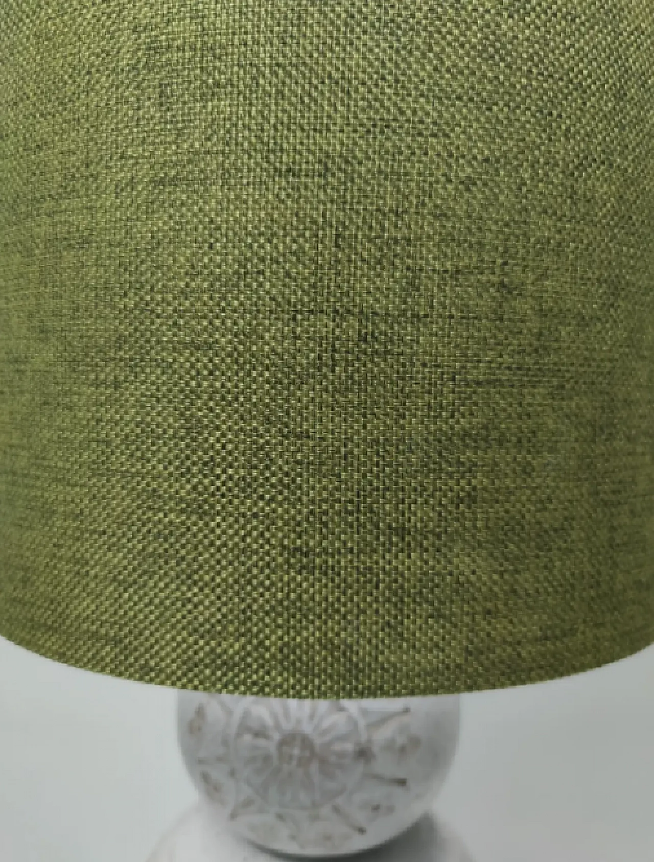 Siviglia engraved ceramic table lamp by Aldo Londi for Bitossi, 1960s 13