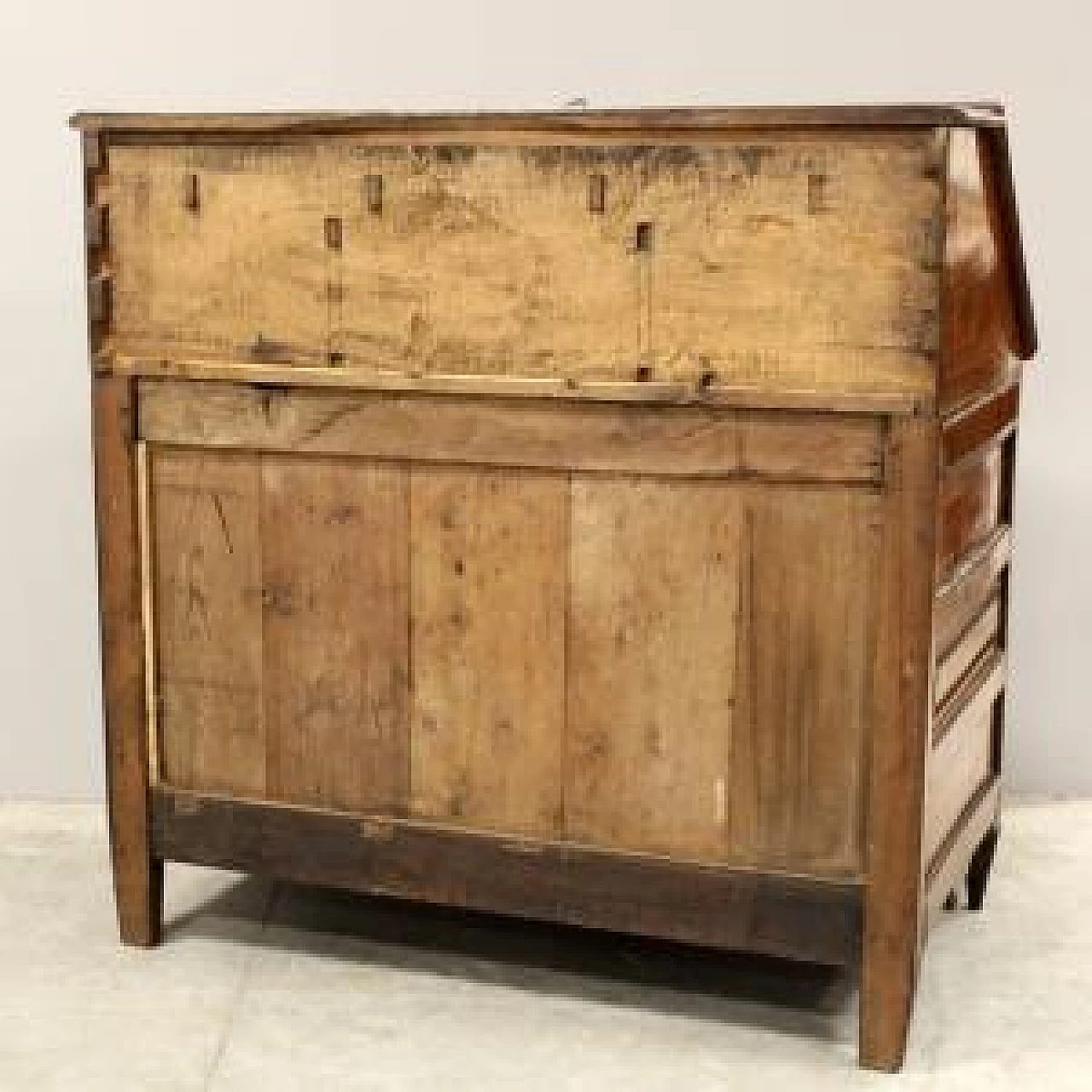 Ribalta Luigi XVI in ciliegio intarsiata, '700 5