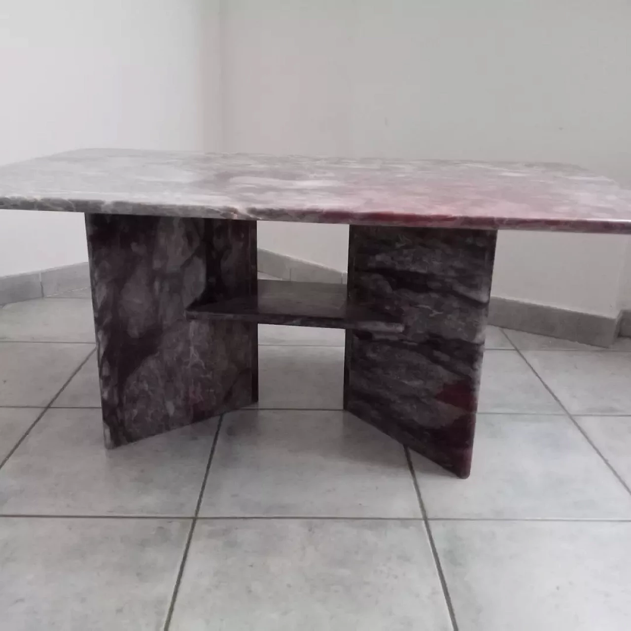 Salome marble coffee table, 1990s 1