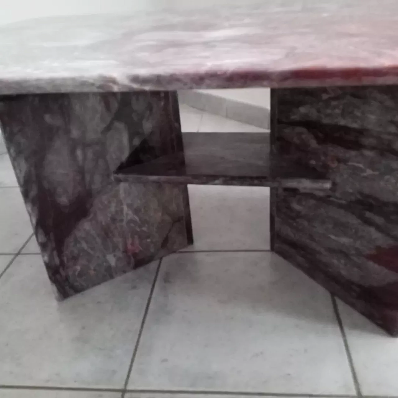 Salome marble coffee table, 1990s 2