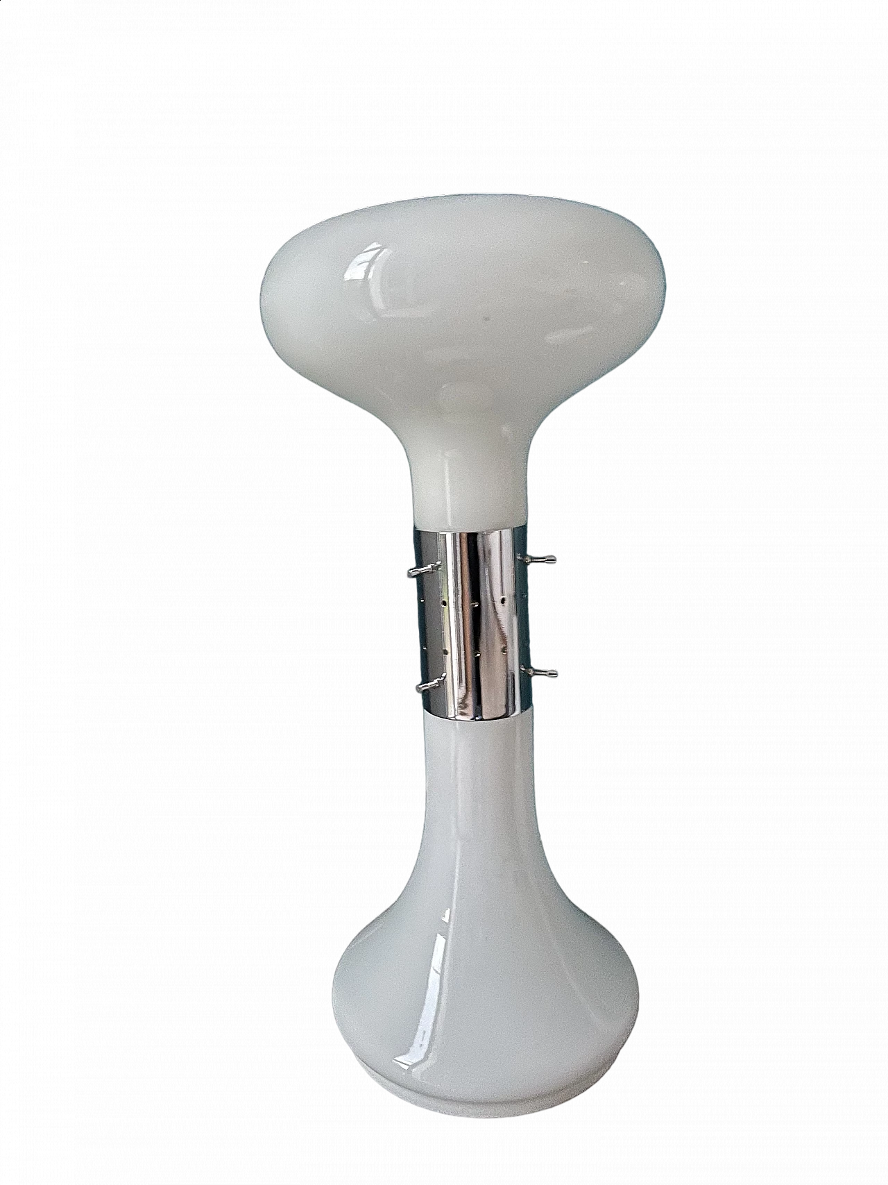 Lampada da tavolo in vetro di Murano di Mazzega, anni '70 8