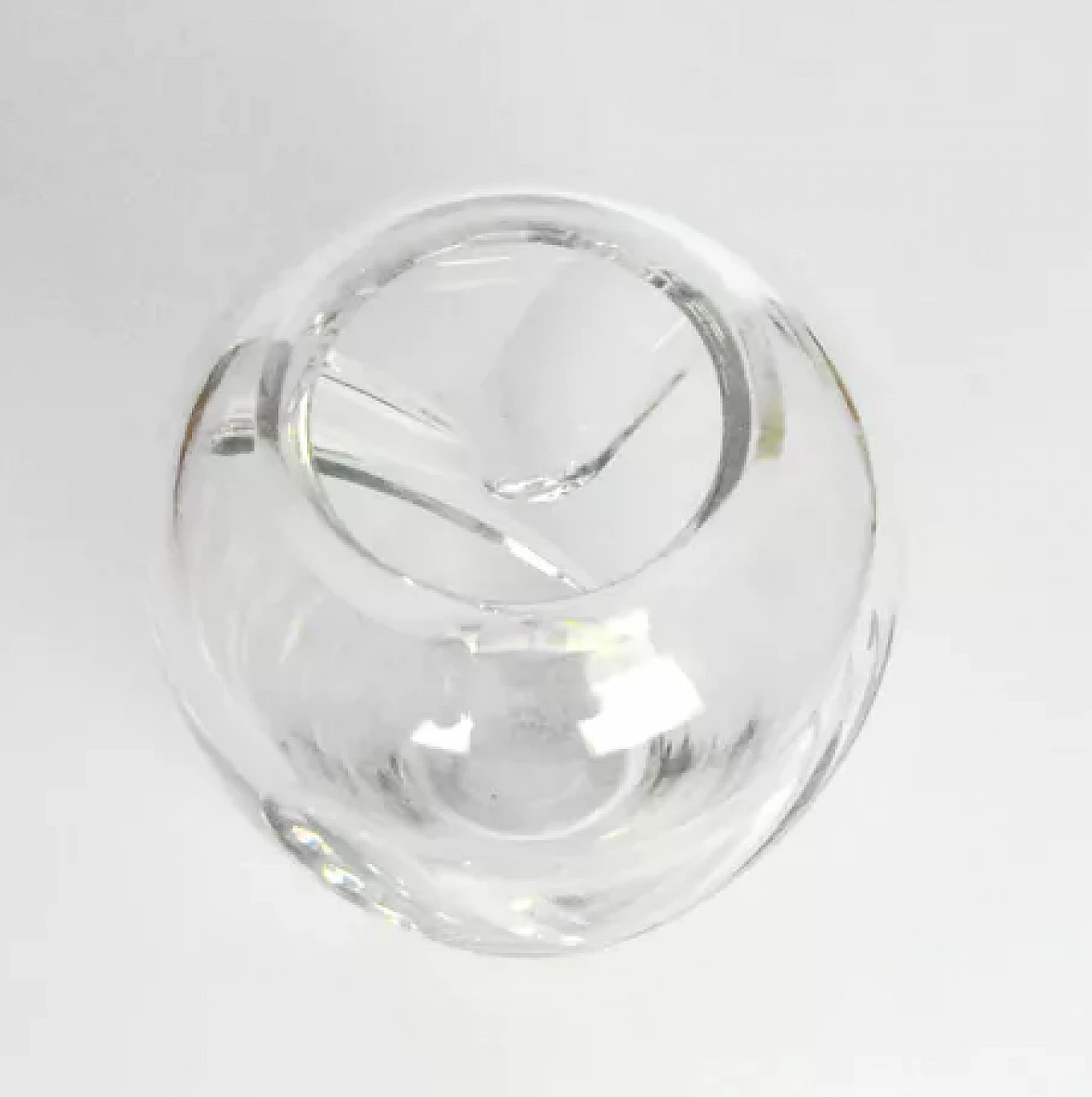 Crystal vase by Royal Doulton, 1980s 7