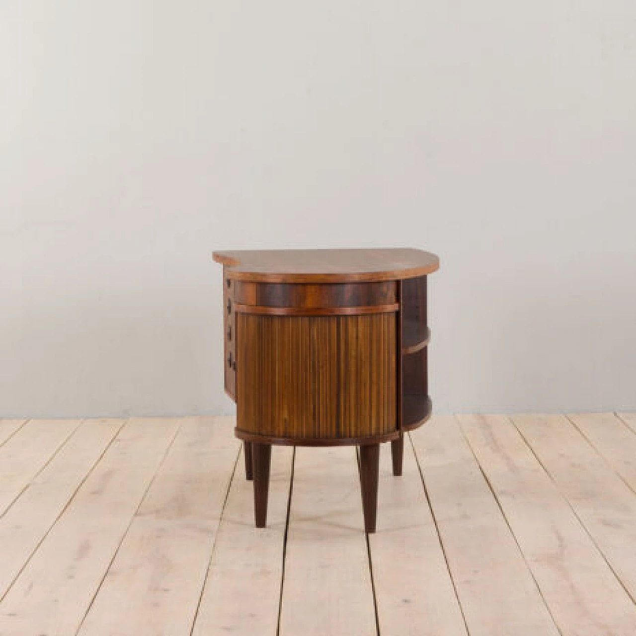 Desk with bar compartment by Kai Kristiansen for Feldballes Møbelfabrik, 1950s 11