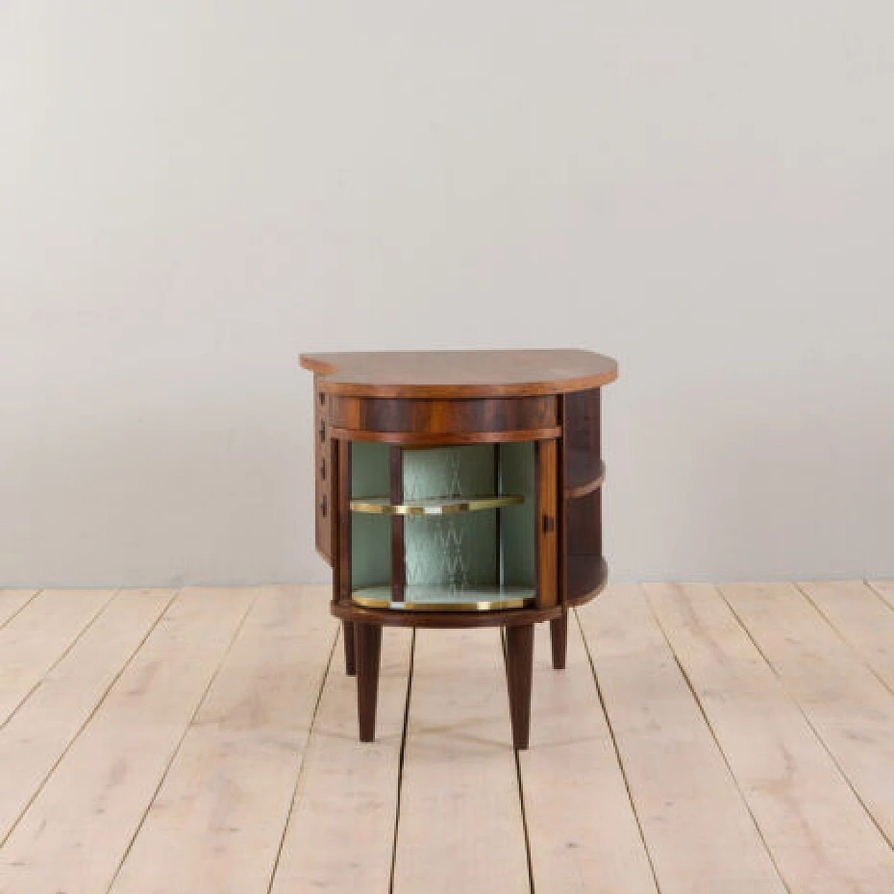 Desk with bar compartment by Kai Kristiansen for Feldballes Møbelfabrik, 1950s 12